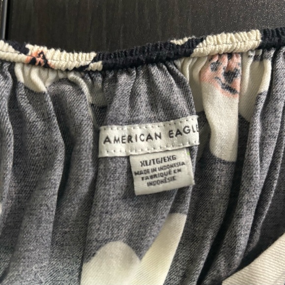 American Eagle Long Sleeve Sweetheart neckline mini dress SzXl *NWOT* - Picture 3 of 3